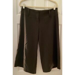 Vintage Dark Olive Stretch Culottes Size 12